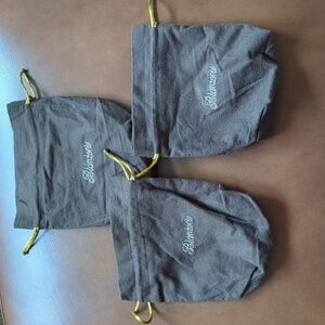 Blanton's bourbon drawstring bags